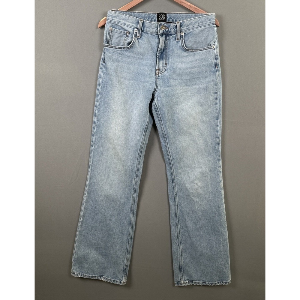 90's BDG Urban Outfitters Womens Blue High Rise Denim Bootcut Jeans Size 29